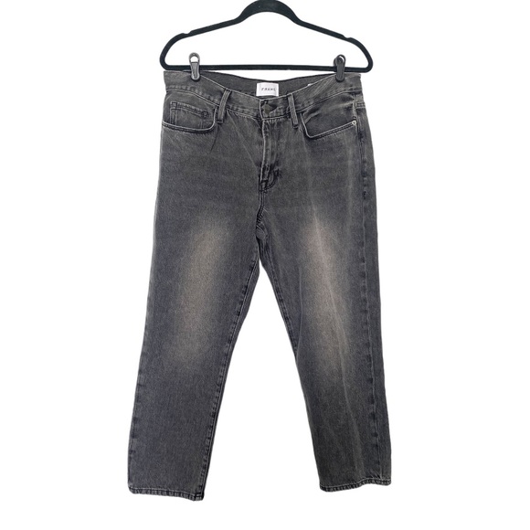 Frame Denim High Rise Gray Jeans - Picture 4 of 10